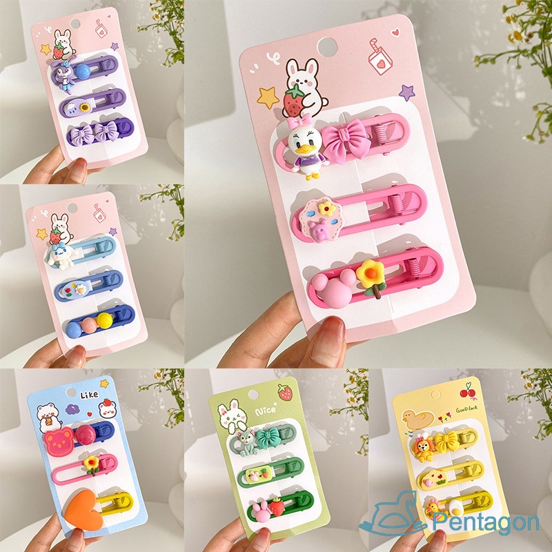 Kẹp Tóc Hoạt Hình Xinh Xắn Cho Bé Gái