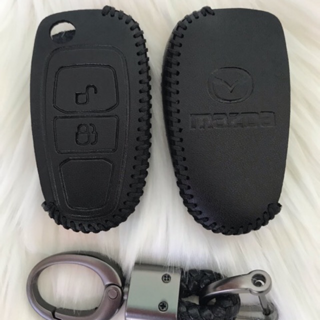 Bao Da khoá Mazda BT50 2 nút