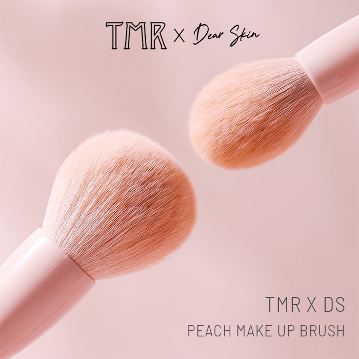 Cọ Phủ Phấn Peach Powder Brush TMR chính hãng, lông cọ mềm mượt cao cấp, tạo nét tự nhiên mỏng mịn khi dùng cọ