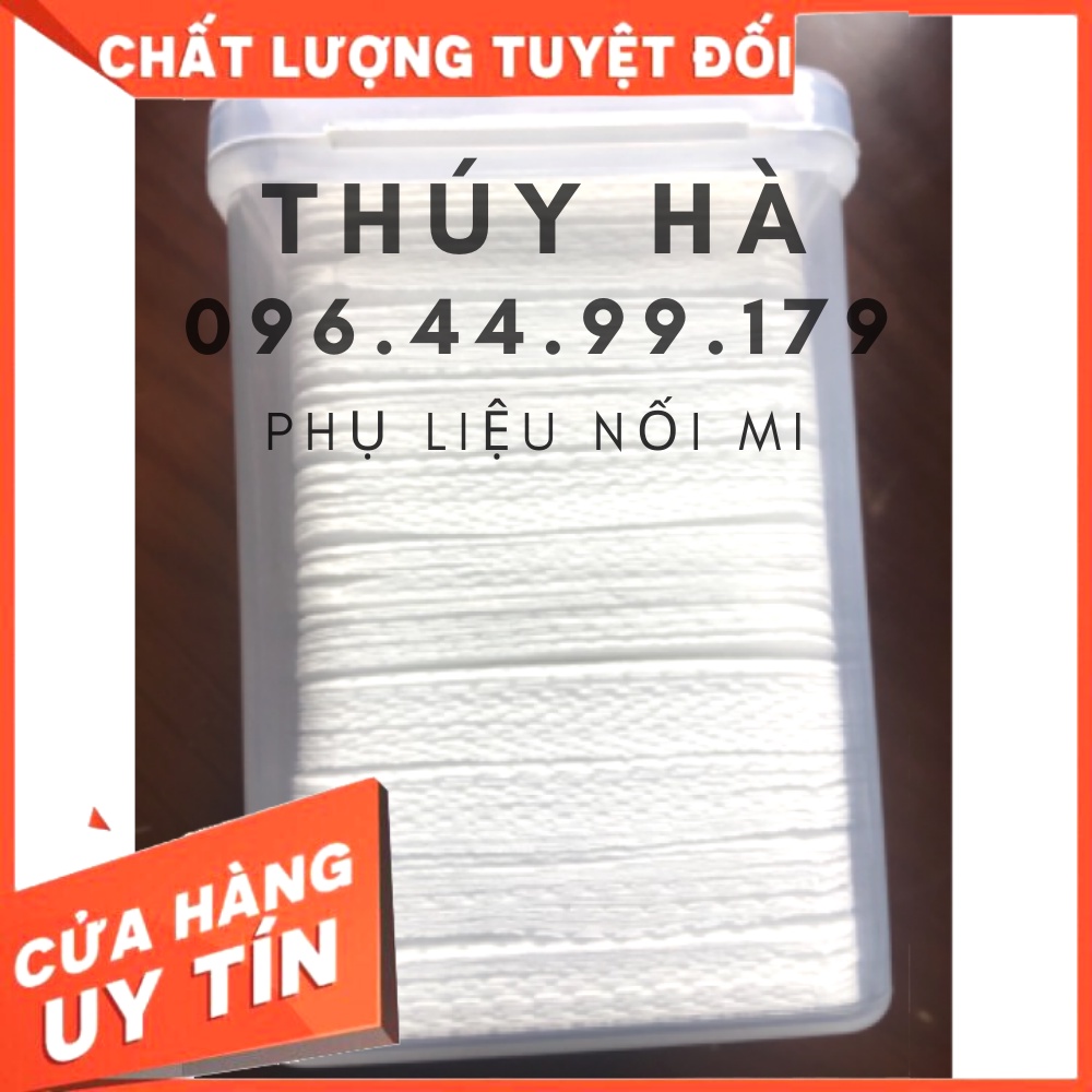 Giấy vệ sinh nắp keo_dụng cụ nối mi_THÚY HÀ