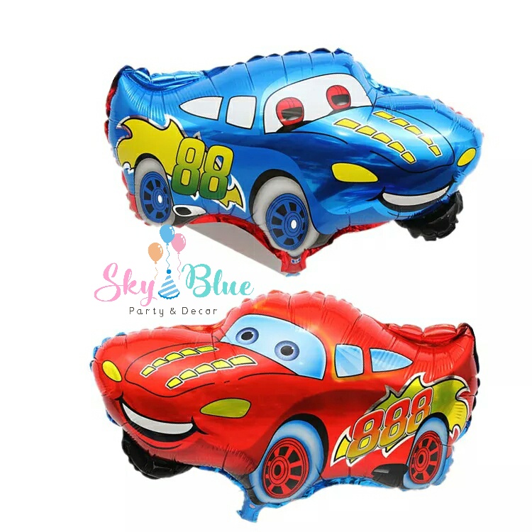 Bong bóng hình Xe Cars hoạt hình McQueen