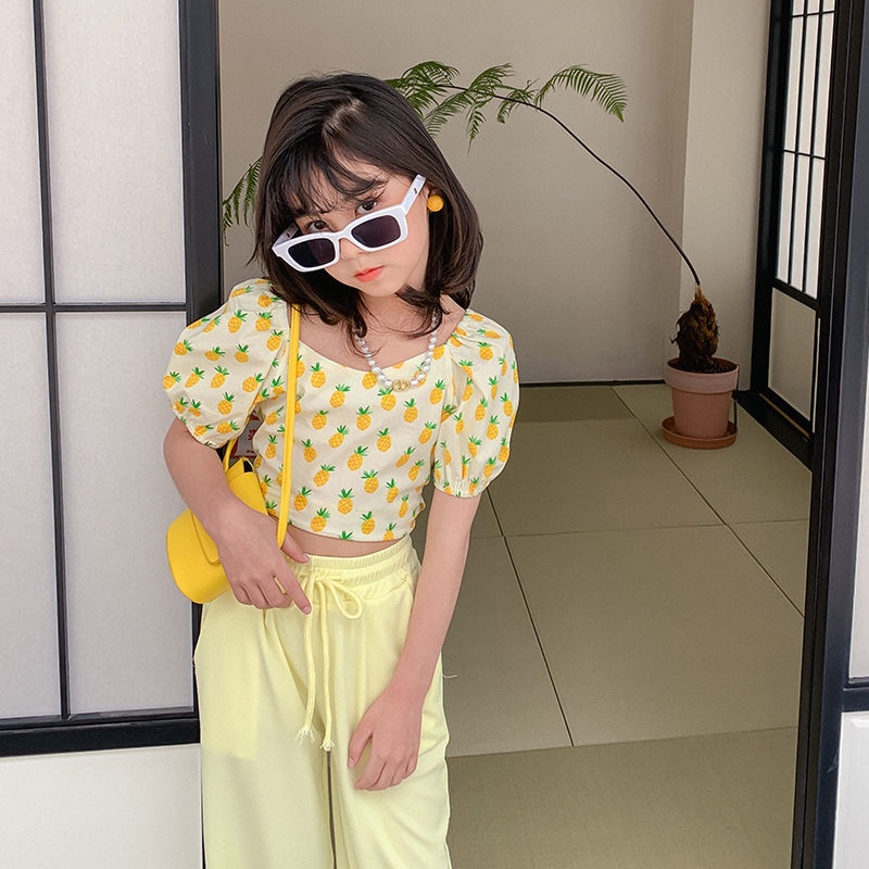 Set Áo Thun Ngắn Tay + Quần Short Dễ Thương Cho Bé
