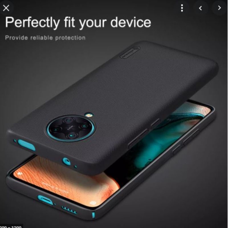 Ốp lưng xiaomi K30 PRO/k30 ultra chính hãng Nillkin dạng sần chống bám mồ hôi