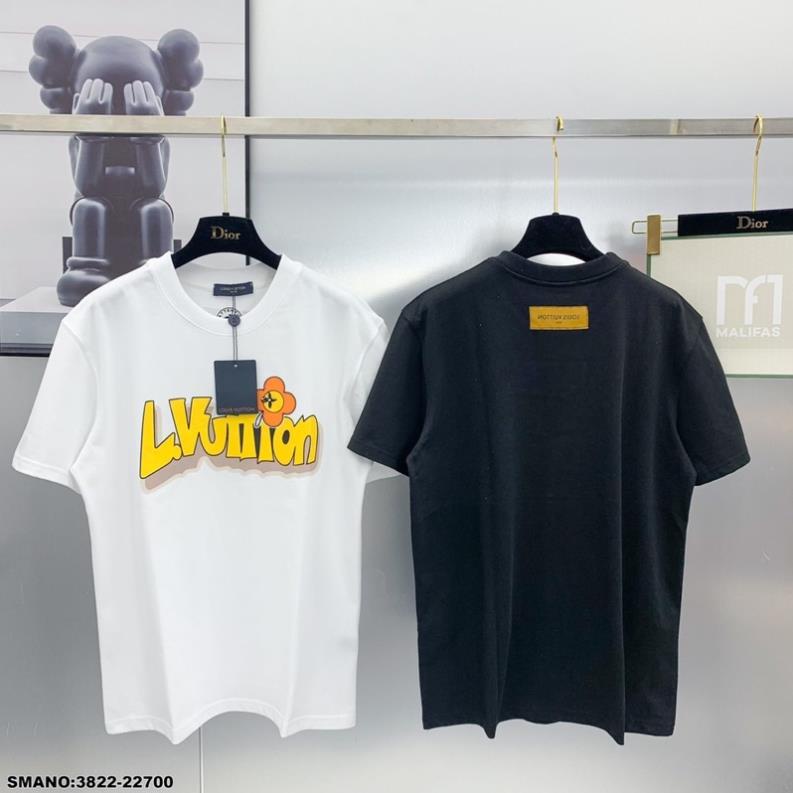 Áo phông nam LV phối chữ cao cấp không bong -Áo phông nam mới nhất -Dũng Buotique