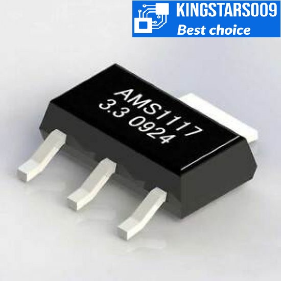 Set 5 IC ổn áp nguồn AMS1117 3.3V SOT-223