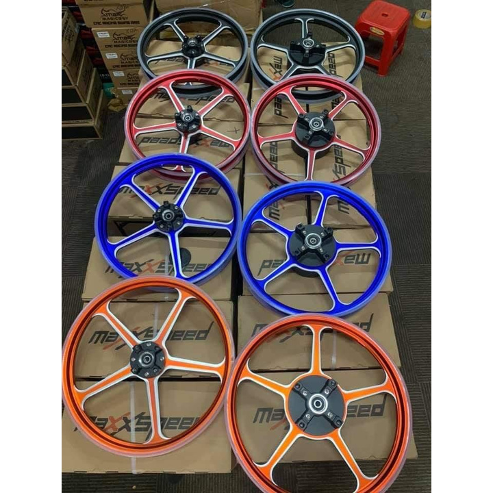 (SIÊU PHẨM) Mâm cnc hiệu MAXXSPEED cùi tháp lắp hoàn toàn như zin cho WINNER V1-X...