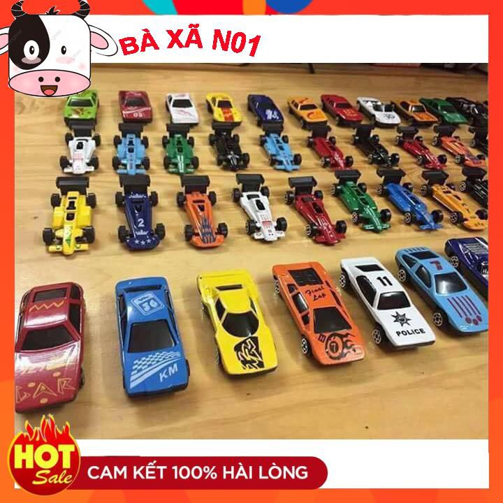 Bộ 50 ô tô đồ chơi xe đua motor wheels cho bé thỏa chí vui