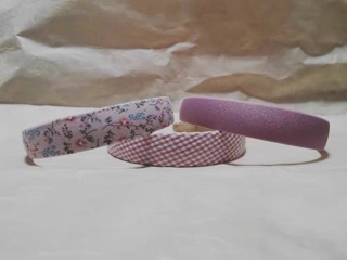 (ORDER) Băng đô cài tóc hoạ tiết pastel