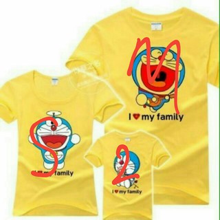  Áo gia đình Doremon I love my family MI 85
