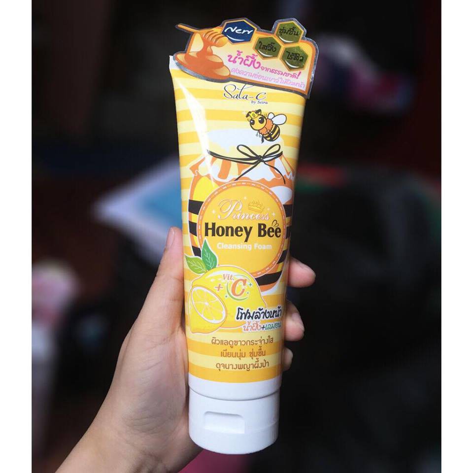 Sữa Rửa Mặt Mật Ong Hương Cam Honey Bee 180g Thái Lan