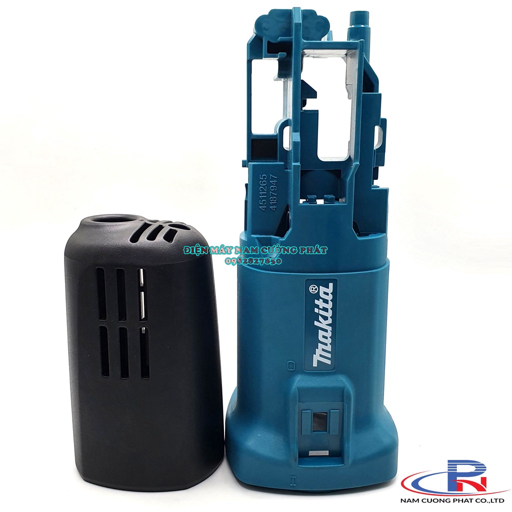 Vỏ máy mài 9553NB Makita- Công tắc hông
