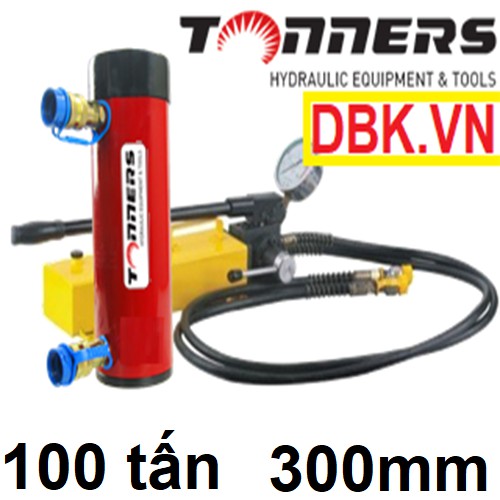 Kích 2 chiều 100 tấn, 300mm TONNERS DRW-100300