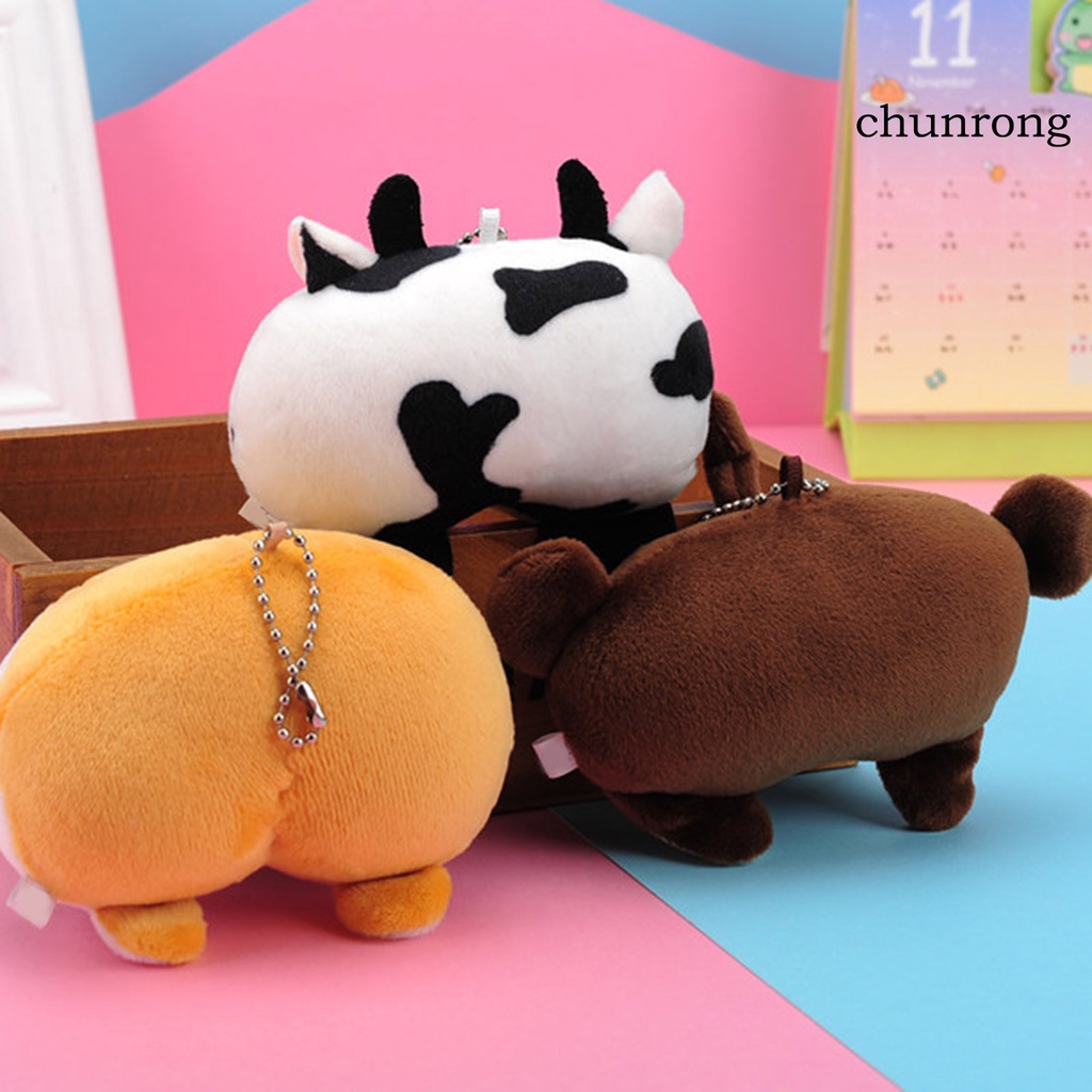 Cr Phụ Kiện Trang Trí Xe Hơi Kiểu Dáng Mông Mèo Corgi Dễ Thương