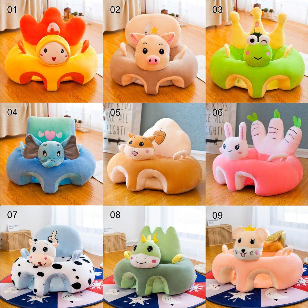 LAYOR1 Vỏ Bọc Ghế Ngồi Cho Em Bé Chất Liệu Cotton PP Không Có Thể Giặt