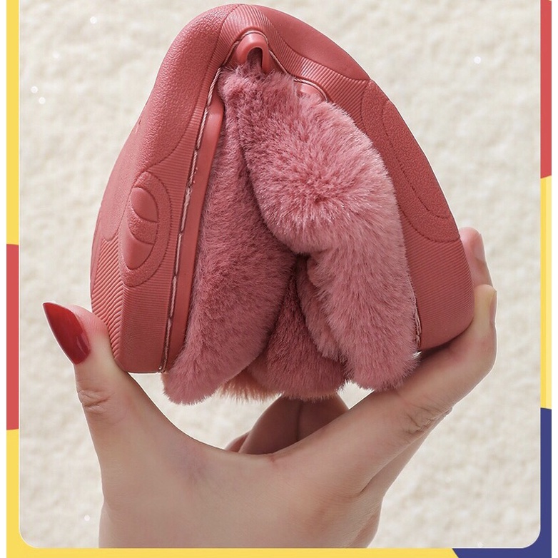 Hàng sẵn- Qccc- Dép bông đi trong nhà hình thú ngộ nghĩnh đáng yêu