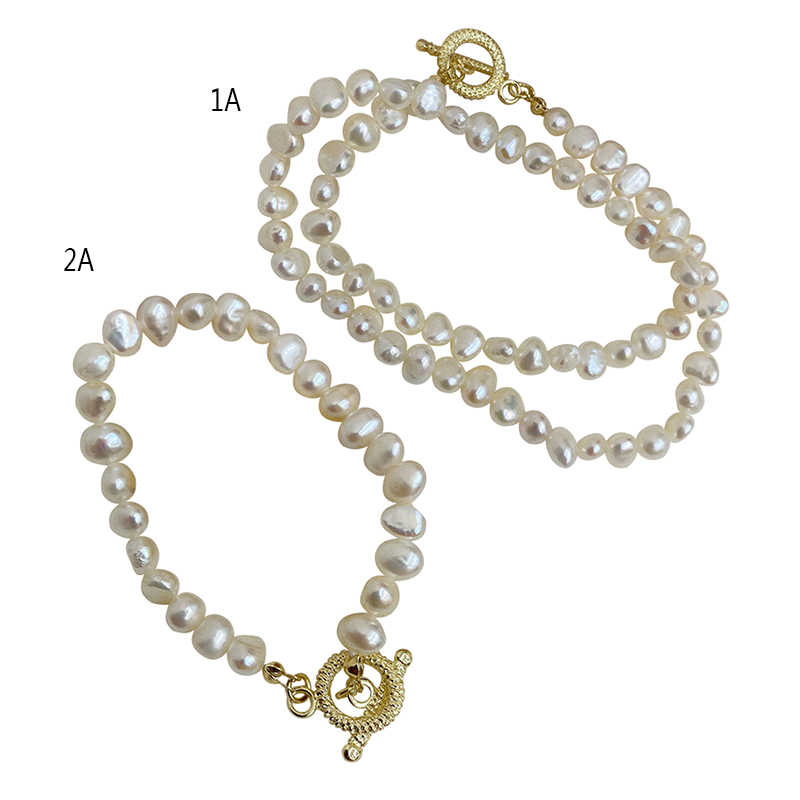 Vòng Cổ Jp5 Đính Ngọc Trai Sang Trọng Cho Nữ