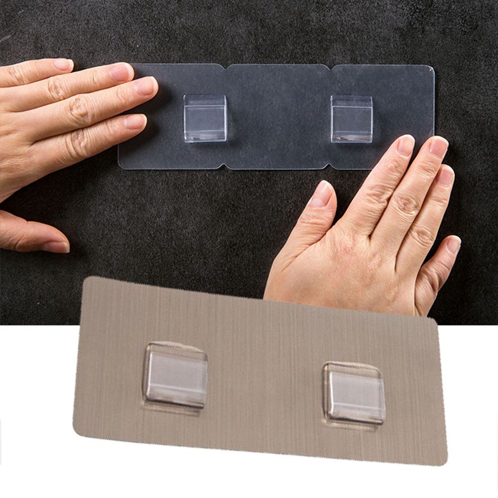 Móc treo đồ dán tường bằng nhựa chống thấm nước tiện dụng cho nhà bếp/ nhà tắm