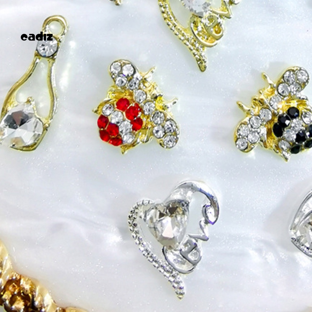 Phụ Kiện Charm Kim Loại 3D Chống Rỉ Độc Đáo Trang Trí Móng Tay