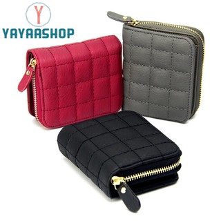 Ví cầm tay mini thời trang đơn giản cho nữ PU Leather Wallet