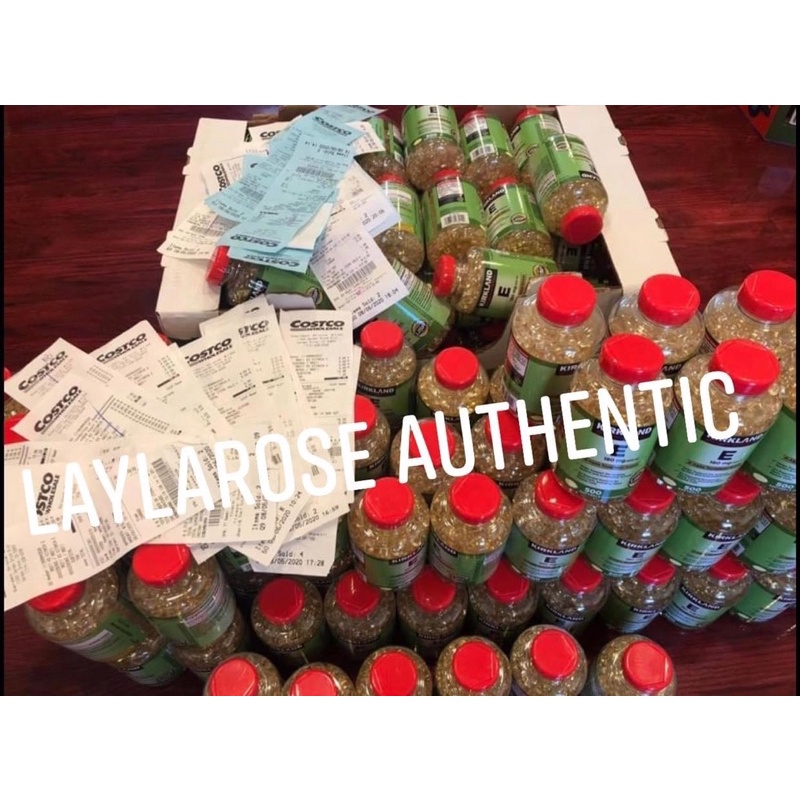 Viên Uống Vitamin E 400 IU 500 Viên Kirkland Của Mỹ 500 Viên