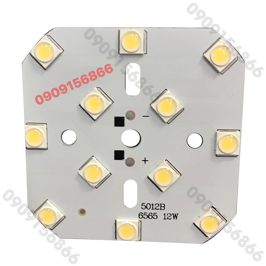 Led vỉ tròn 12w hạt nổi (chạy qua chấn lưu)