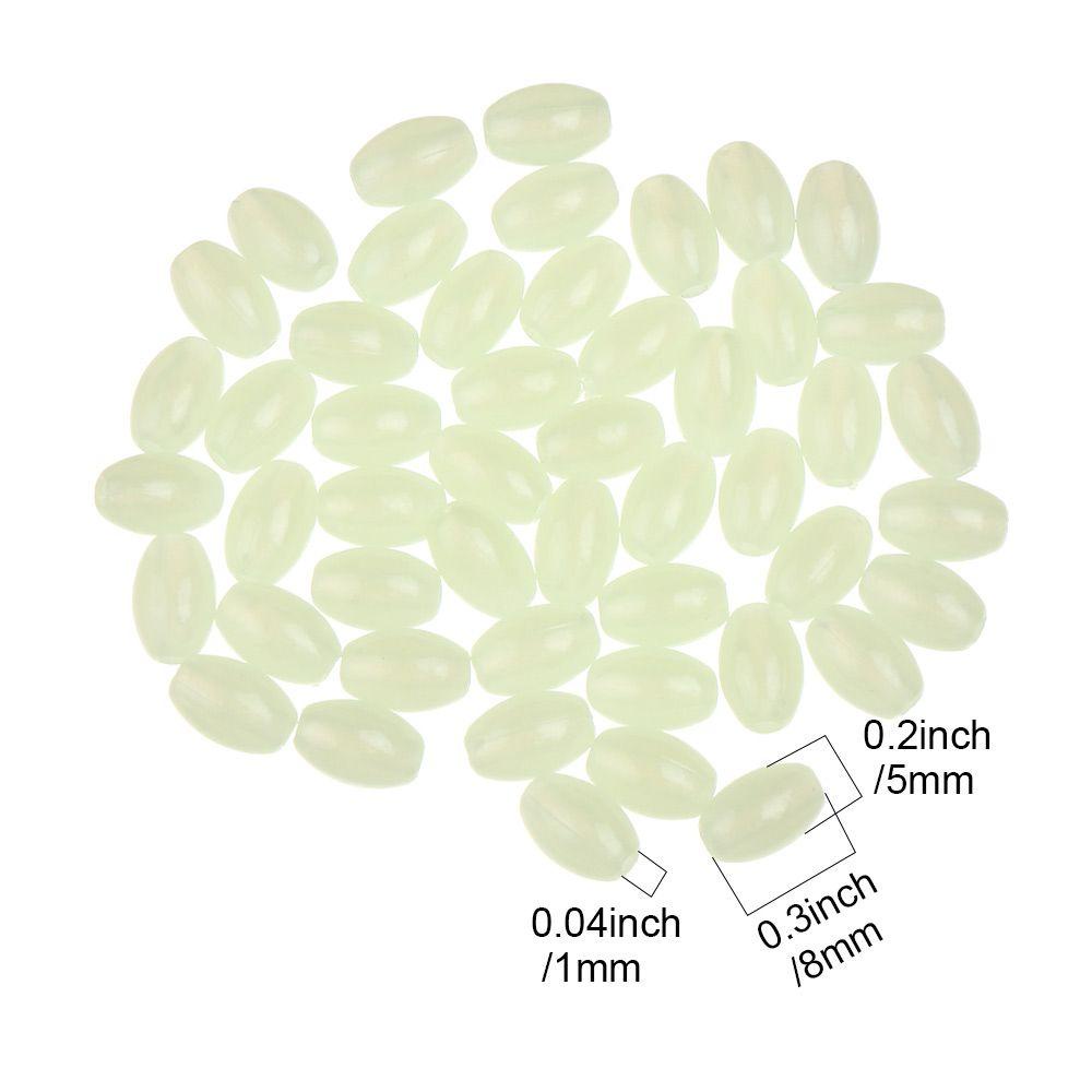 CHINK Bộ 50 Phao Nổi Câu Cá Bằng Nhựa Phát Sáng