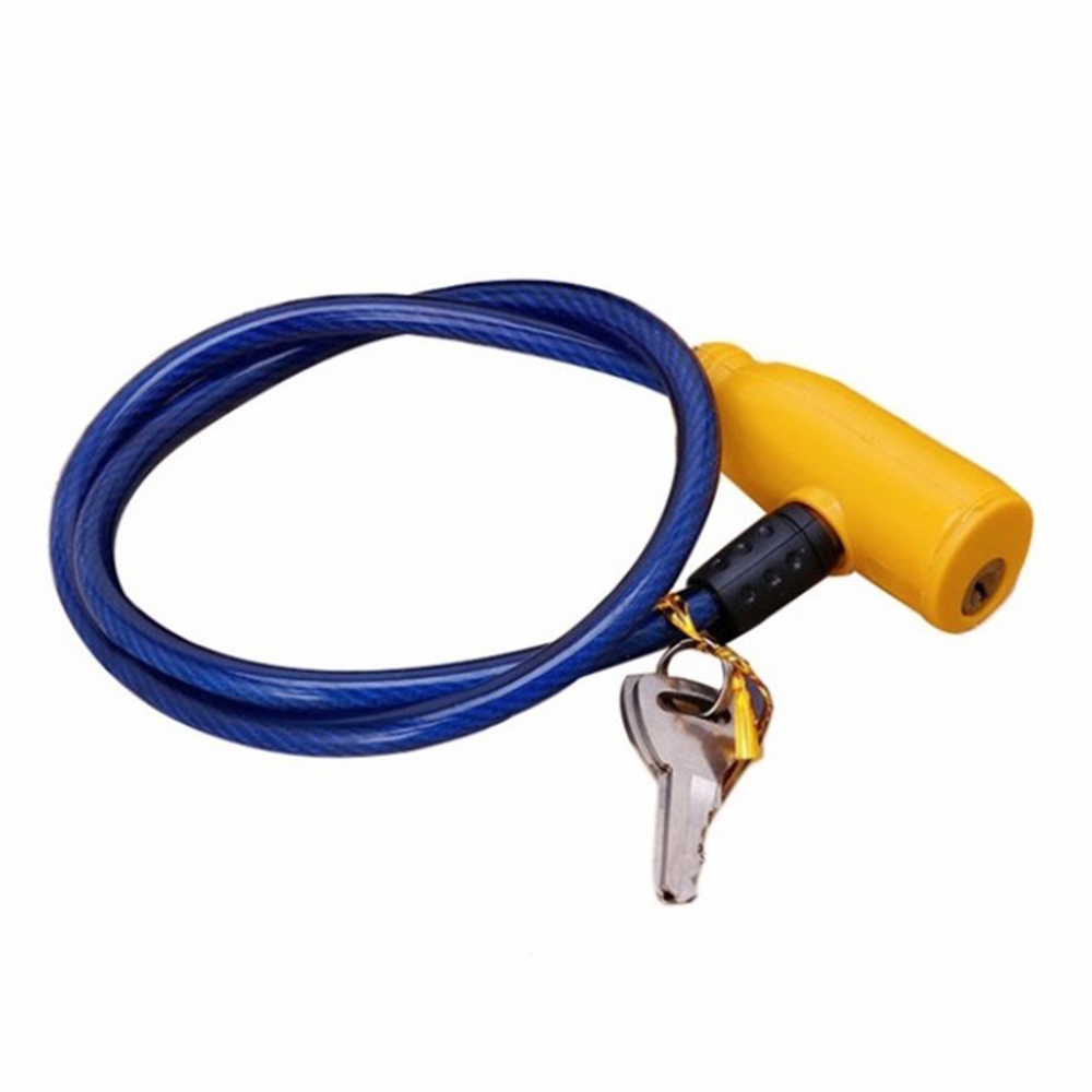 Ổ Khóa Xe Đạp Kèm 2 Chìa Khóa An Toàn Di Động Tiện Dụng