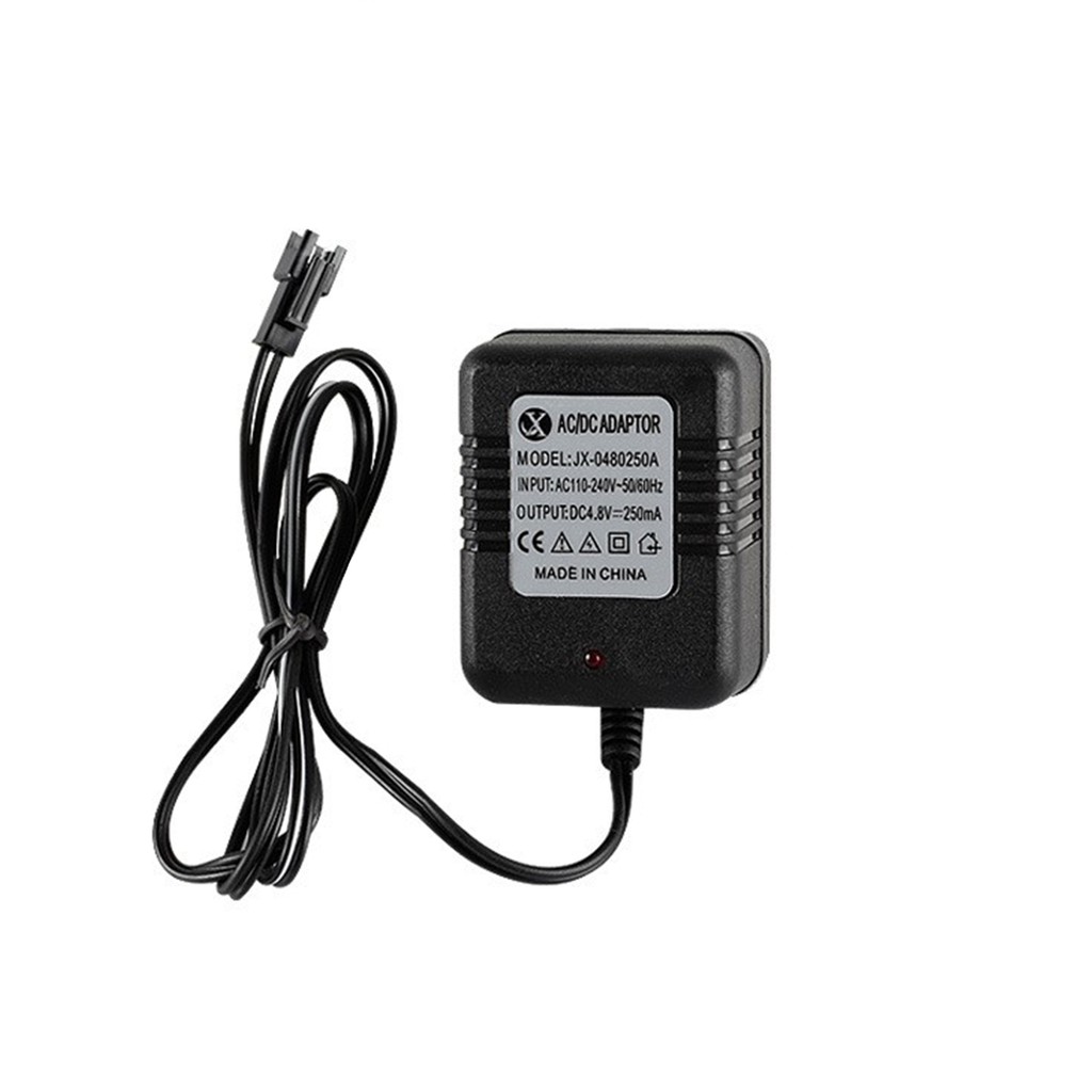 QUA SỬ DỤNG Sạc pin 4.8V xe ô tô điều khiển từ xa dùng cho pin Ni-Mh hoặc Ni-Cd 6V 3,6V