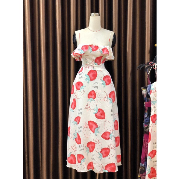 Đầm maxi na trịnh