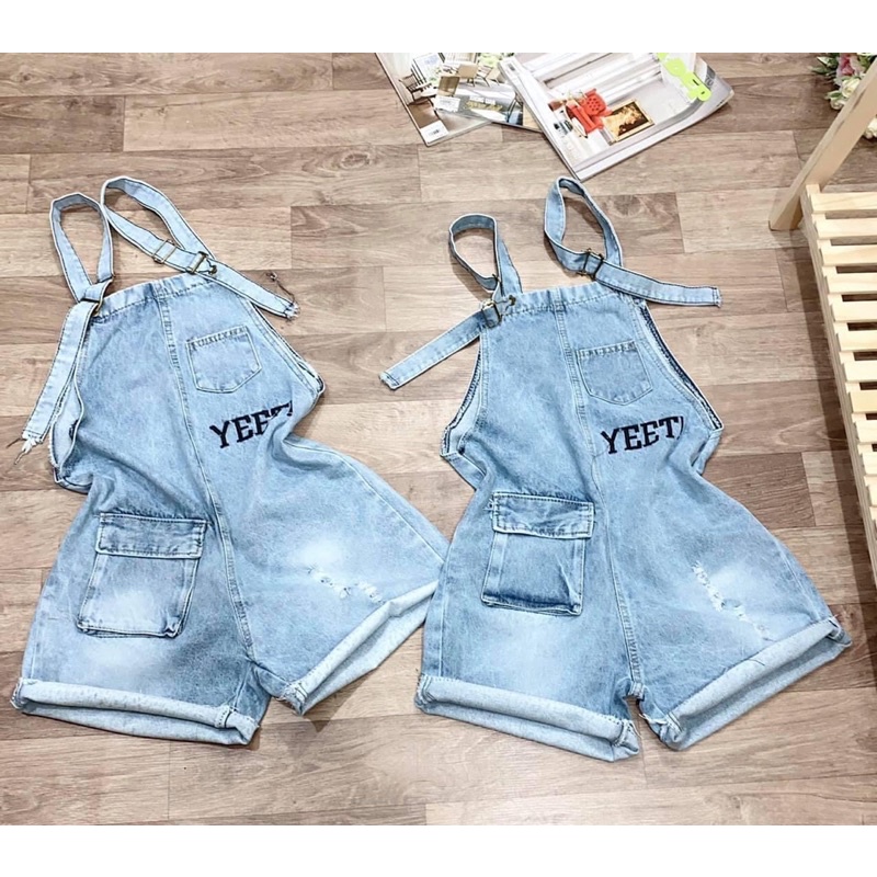 Yếm jean dài chôt live | BigBuy360 - bigbuy360.vn
