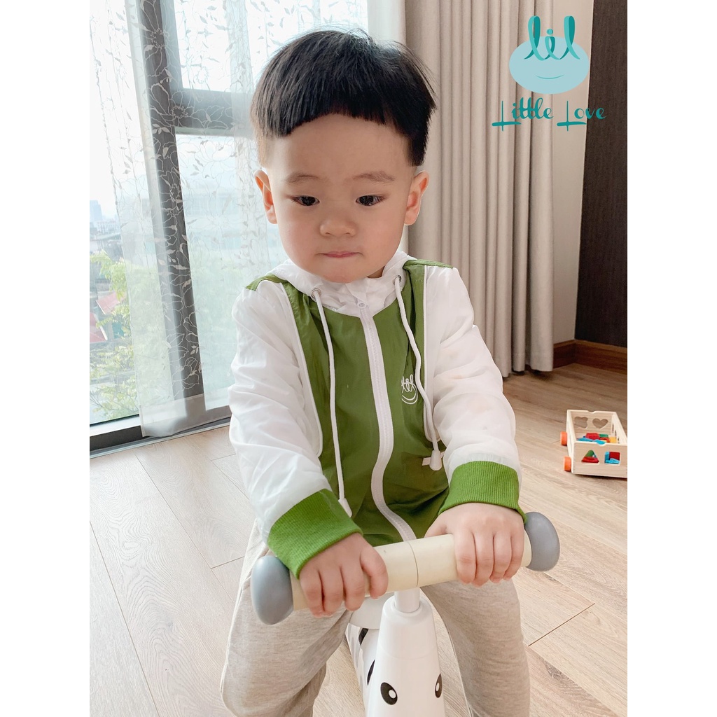 LiL - Áo Khoác gió 2 lớp cho bé trai, bé gái từ 9 tháng đến 4 tuổi