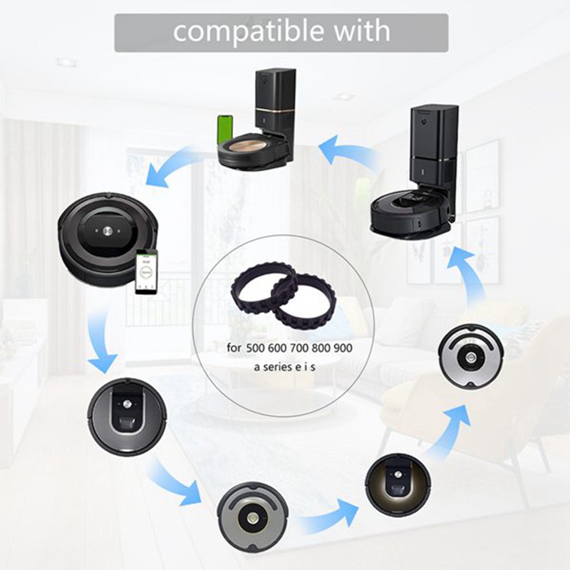 Bánh Xe Thay Thế Cho Robot Lau Nhà Thông Minh Irobot Roomba 620,880,680,980,780