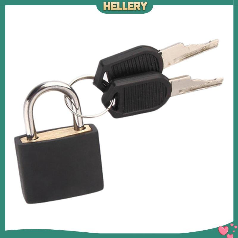 Bộ Ổ Khóa Mini Kèm 2 Chìa Tiện Dụng Cho Nhật Ký / Vali Ốp