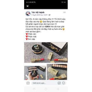 Sét trang điểm YSL 4 món