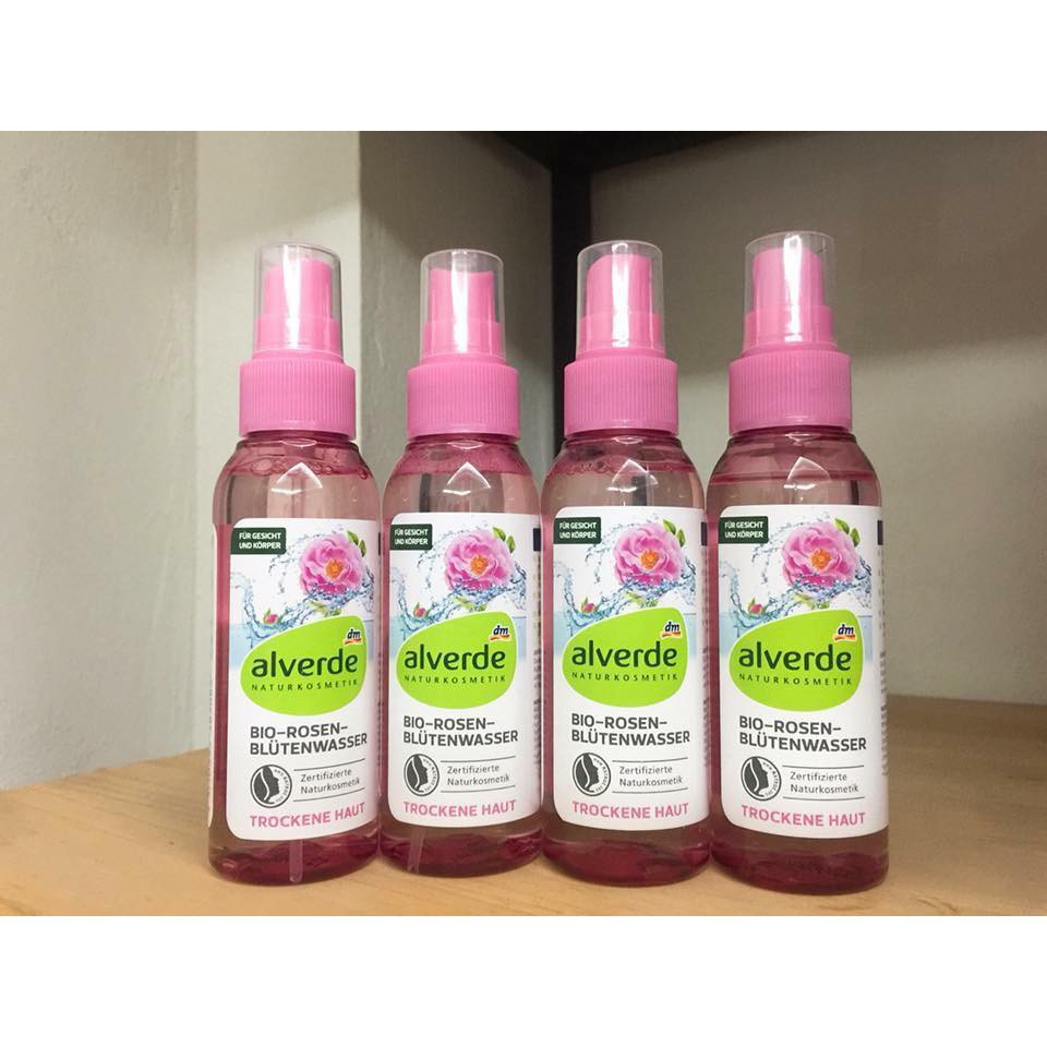 (CHÍNH HÃNG ) ( HÀNG ĐỨC XÁCH TAY BILL)NƯỚC HOA HỒNG BIO ALVERDE DẠNG XỊT