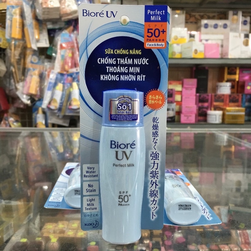 Sữa chống nắng Biore UV Perfect Milk SPF50+/PA++++ 40ml