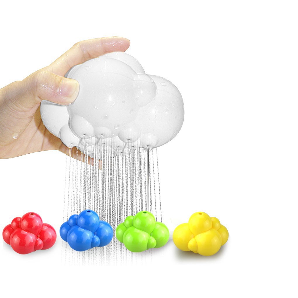Baby Kids Water Playing Toy Cartoon Bath Bathing Clouds Infant Shower Toys