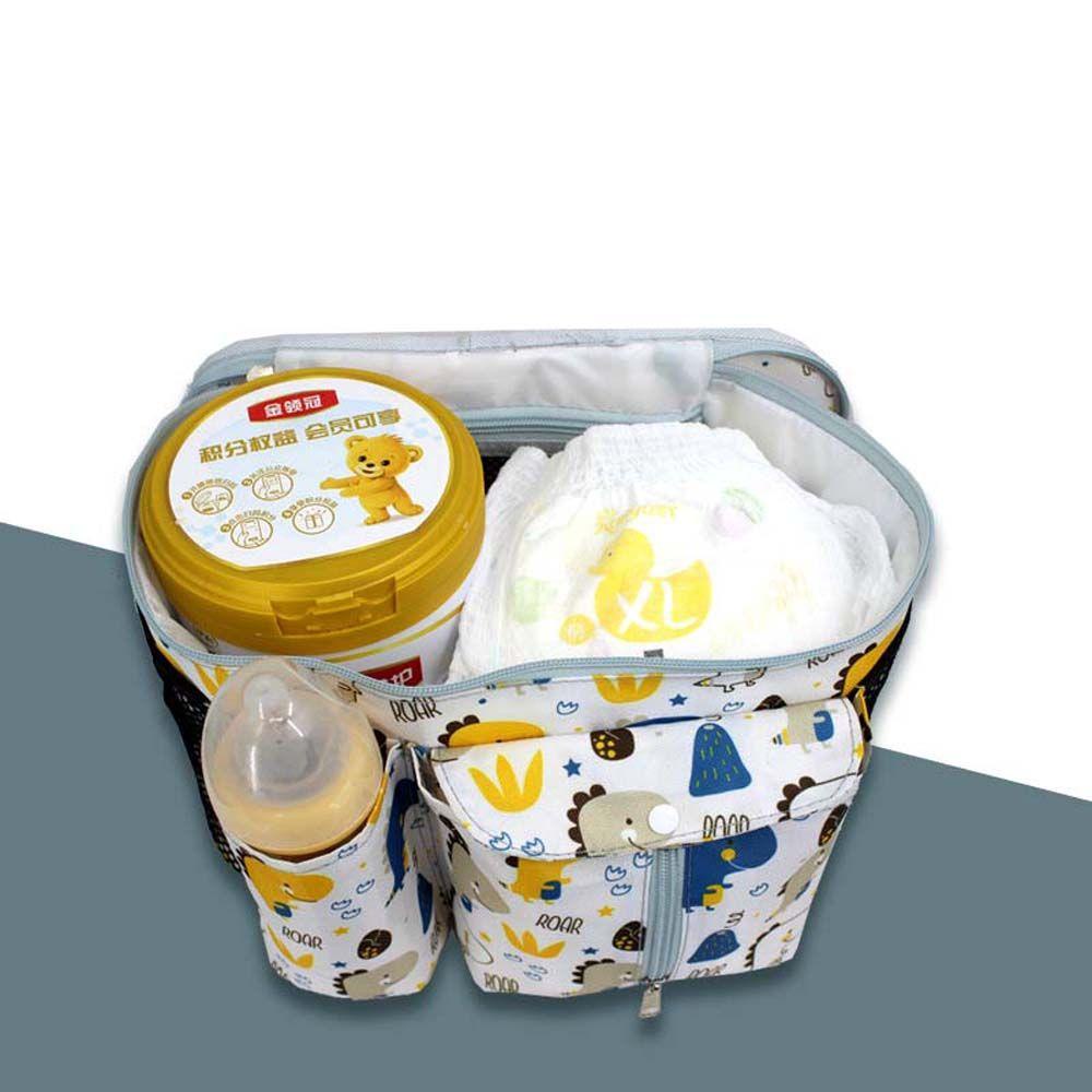 Túi Đựng Đồ Đa Năng Gắn Xe Đẩy Em Bé Kèm Giá Đỡ Bình Nước Tiện Dụng