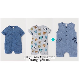 Body đùi cotton bé trai hm uk 4-6m 6-9m 9-12m 12–8m 18-24m 3-4y