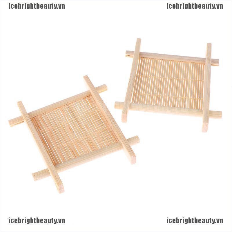 Khay Giá Đỡ Xà Phòng Bằng Gỗ Tre