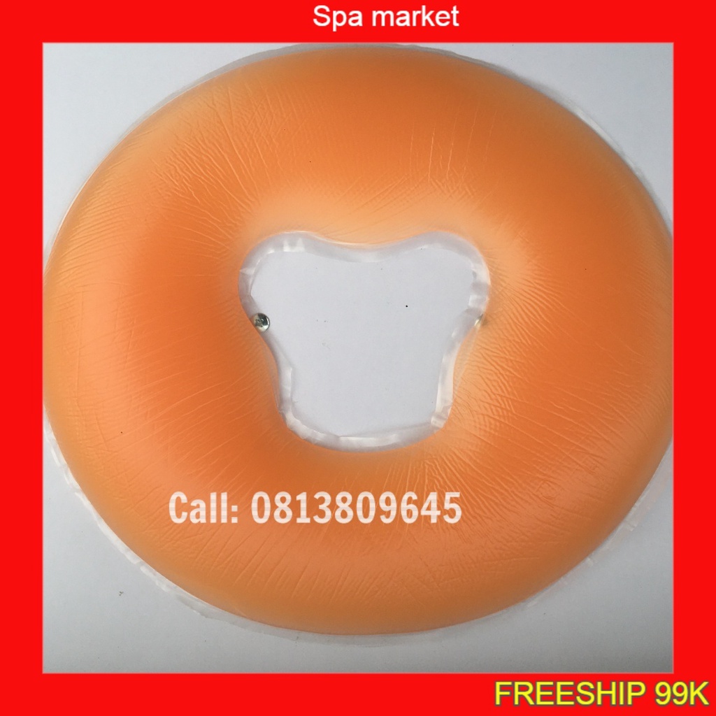 Gối silicon nằm úp mặt, dùng trong spa cực mềm bao êm