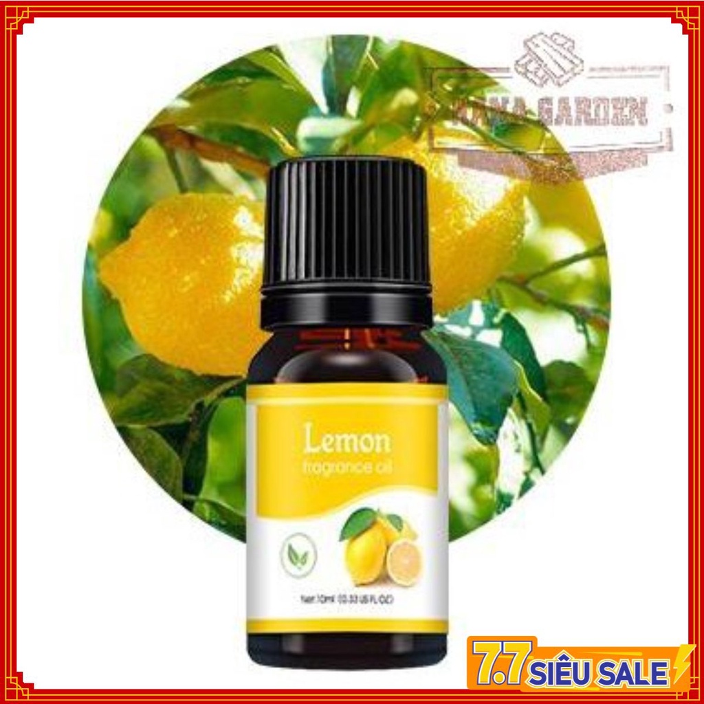 Tinh dầu thiên nhiên Chanh Tươi ( Lemon oil )THƯ GIẢN Thơm Phòng, Khử Mùi