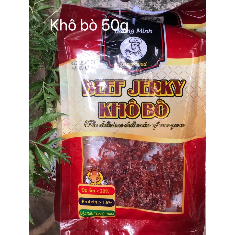 Gói 50g khô bò hảo hạng ( có bán sỉ ) | BigBuy360 - bigbuy360.vn