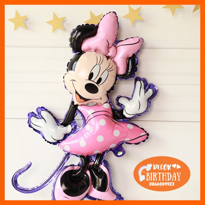 Bóng Bay Hình Chuột Mickey 💕FREESHIP💕 Trang Trí Sinh Nhật Cho Bé, Bóng Dày Dặn, Nhiều Mẫu Đẹp