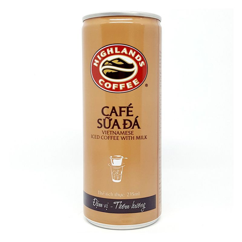 Cà Phê Sữa Đá Highlands Coffee Lon 235ML