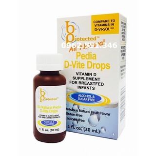 Pedia D Vite Drops - Vitamin D tinh khiết cho trẻ sơ sinh, chống còi xương