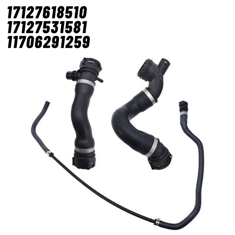 Set 3 Ống Tản Nhiệt Cho BMW E90 E91 E92 325I 330I 330Xi 2006 328I 328Xi 17127618510 17127531581