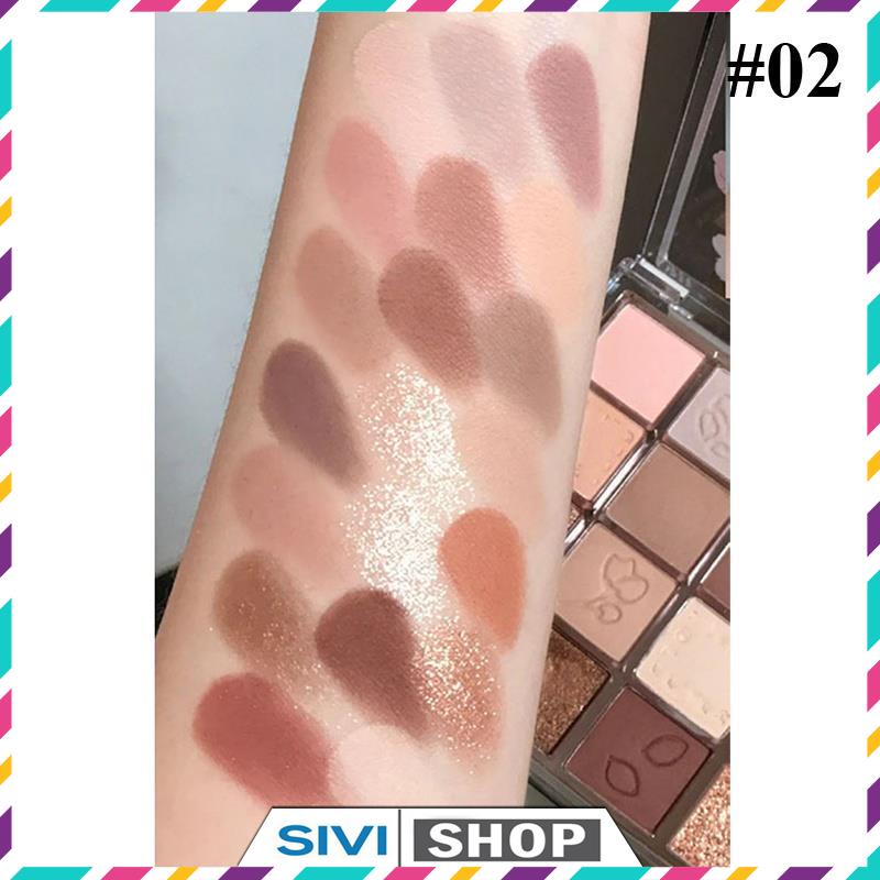 Bảng phấn màu mắt Hoa Anh Đào 20 ô màu Dikalu Cherry Blossoms Dance