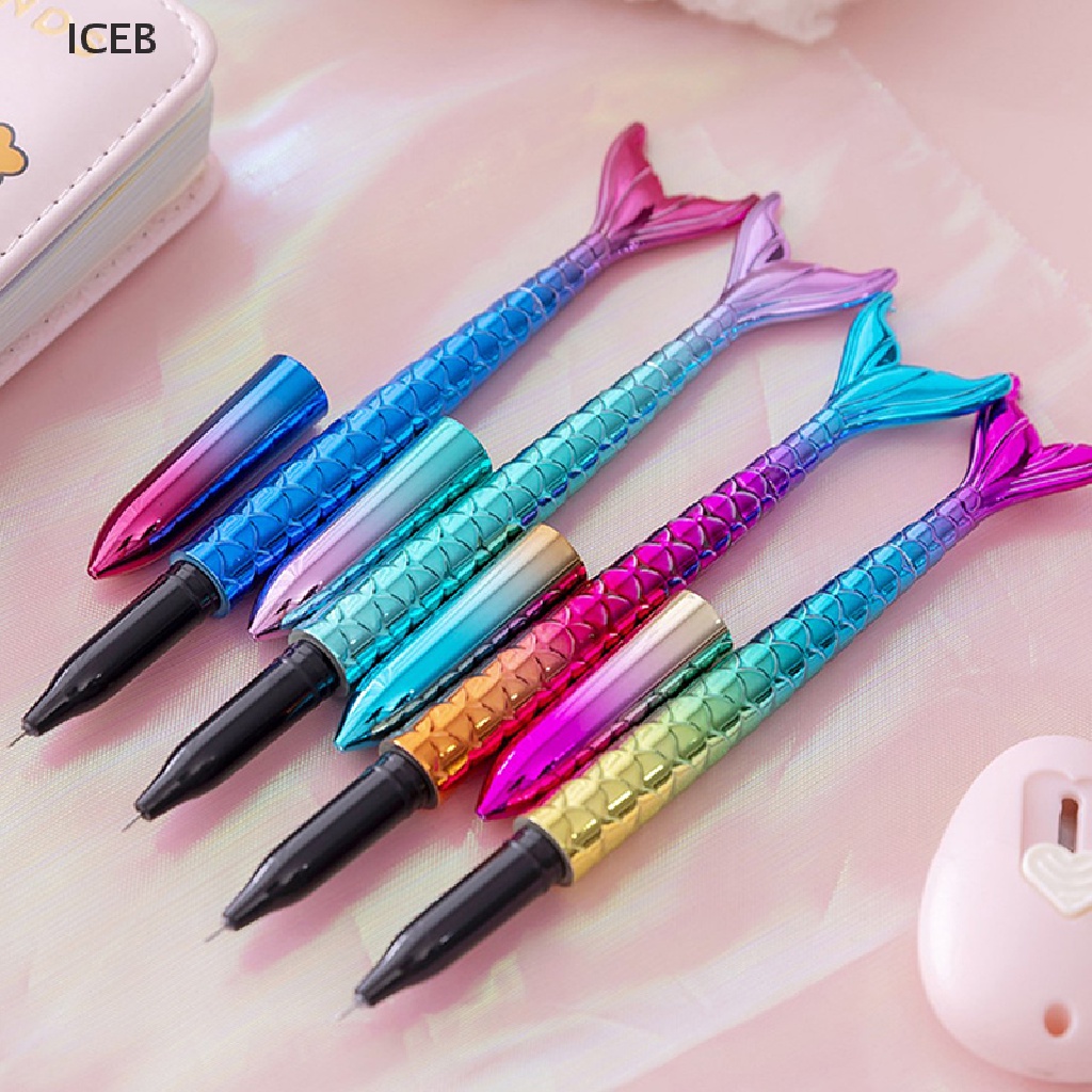 Bút Mực Đen Ngòi 0.5mm Hình Đuôi Nàng Tiên Cá