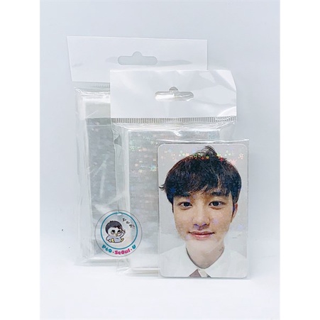 Sleeve hologram star/ Bọc thẻ hình đổi màu